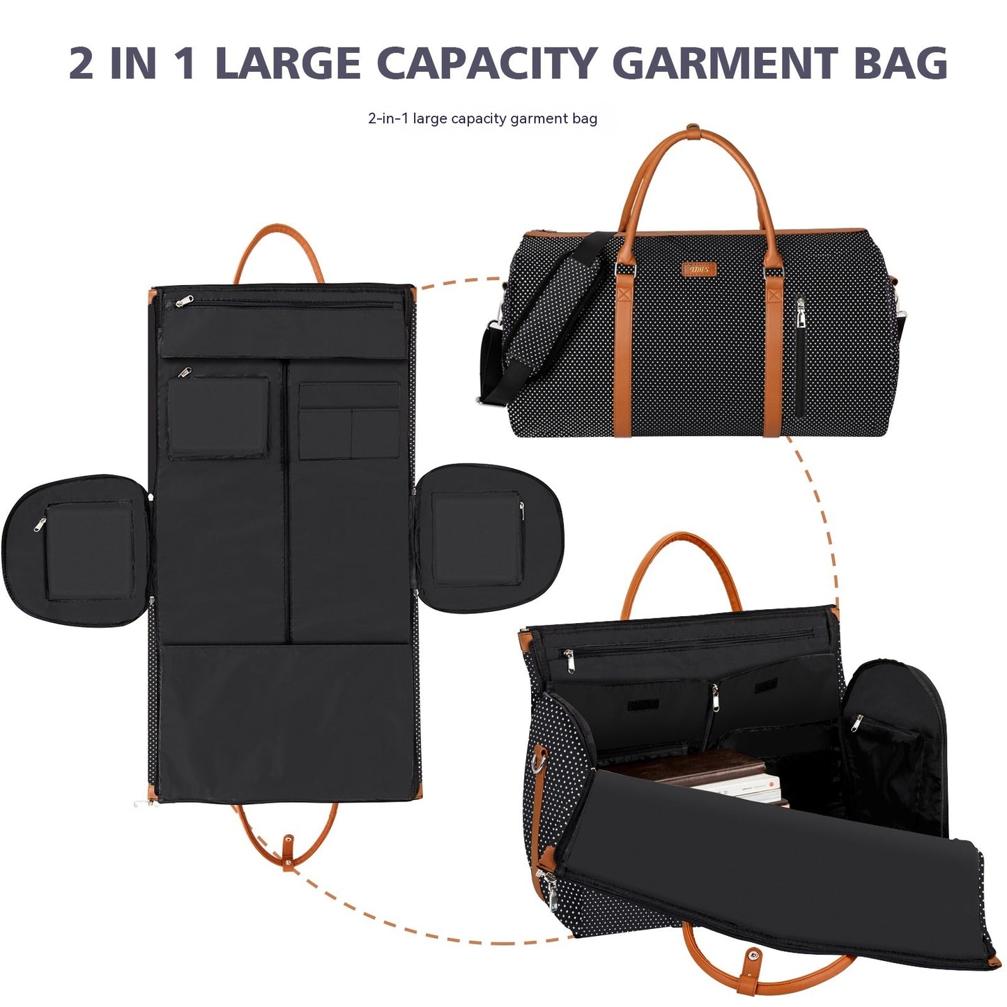 Travel Storage Large Capacity Garment Bag Foldable