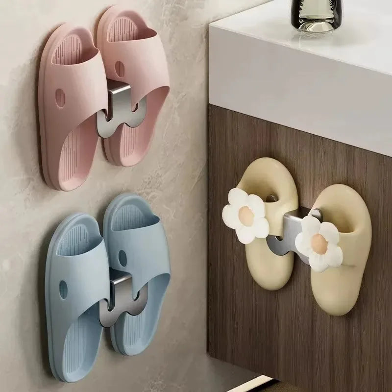 Wall Mounted Slipper Rack