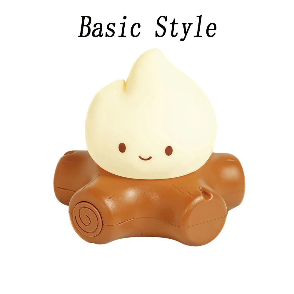 LED Flameless Candle White Noise Night Light