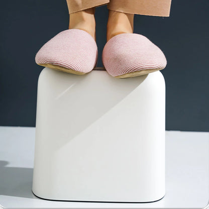 Narrow Bathroom Trash Can