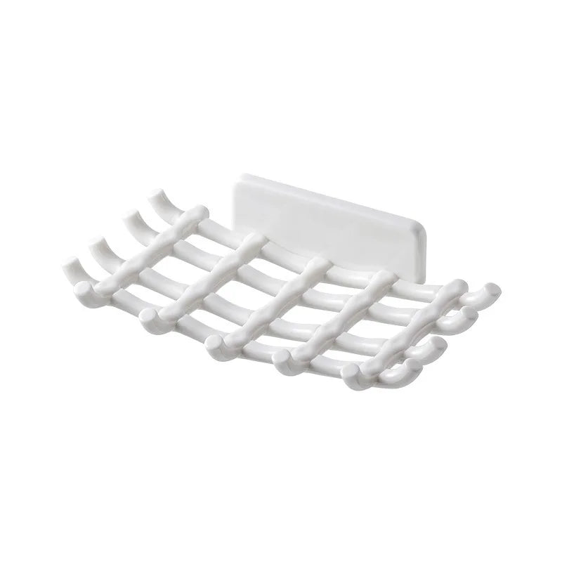 Wall Mounted Soap Dish Drainage Shelf