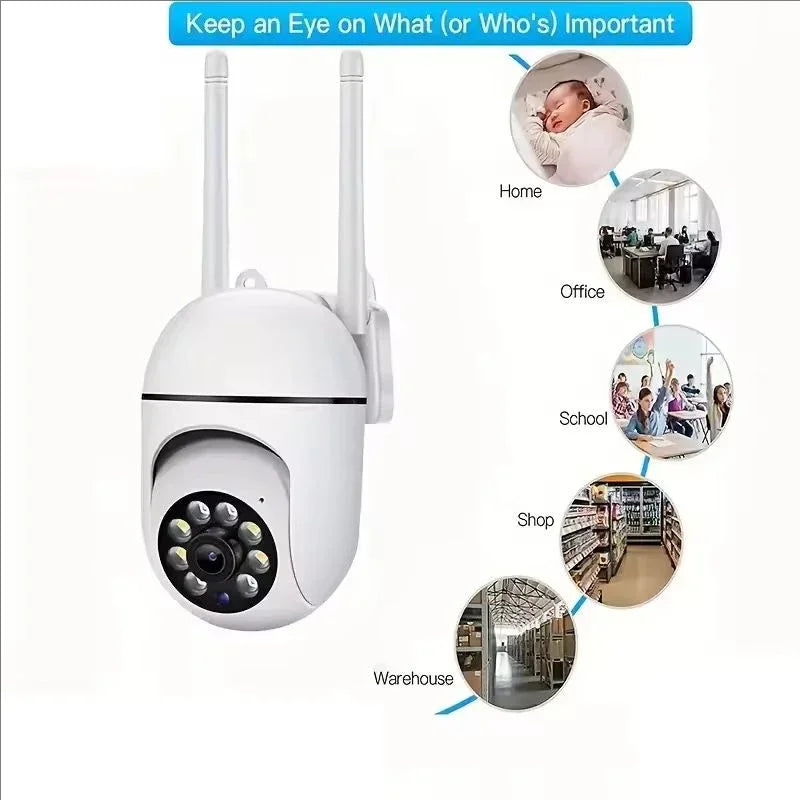 1080P Wi-Fi Outdoor PTZ Security Camera