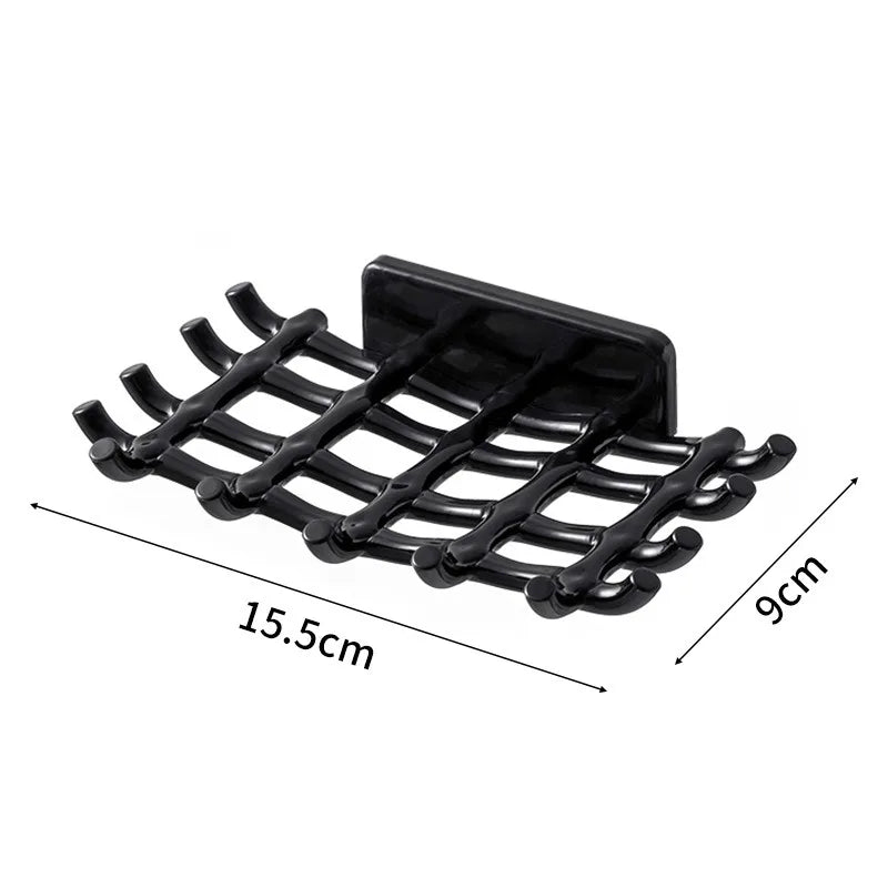 Wall Mounted Soap Dish Drainage Shelf