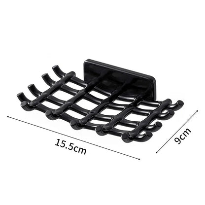 Wall Mounted Soap Dish Drainage Shelf