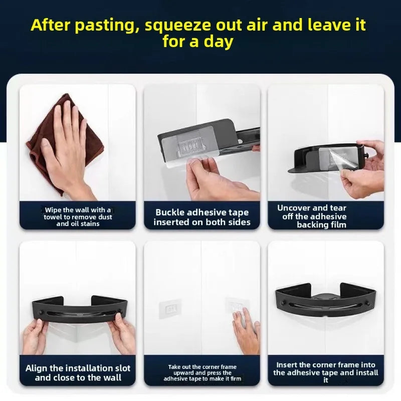 Adhesive Bathroom Shower Shelf