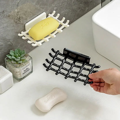 Wall Mounted Soap Dish Drainage Shelf