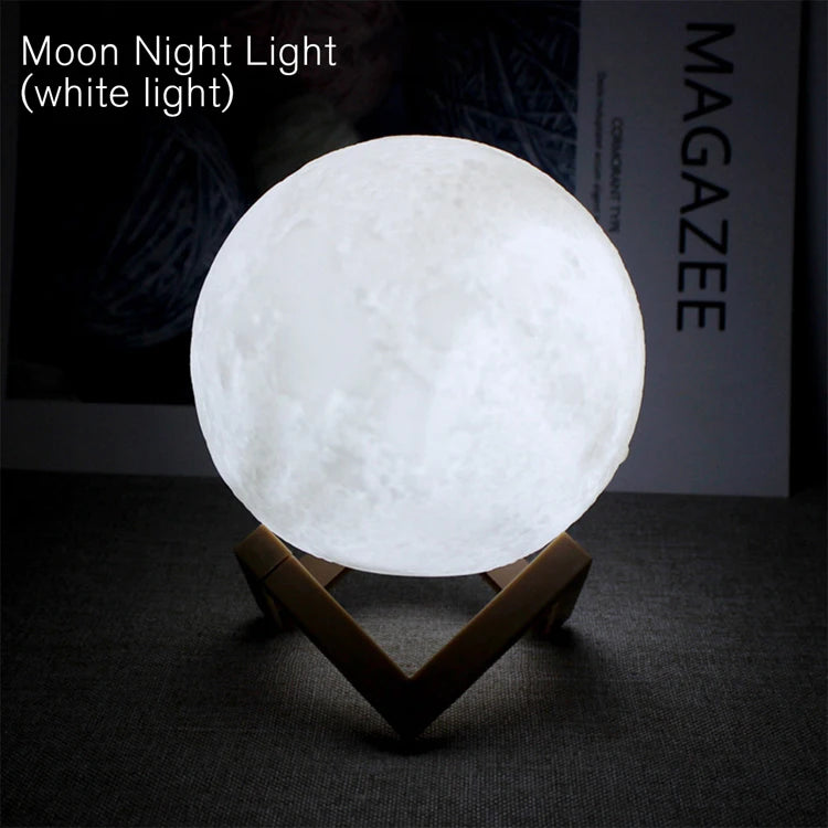 LED Moon Galaxy Book Light Night