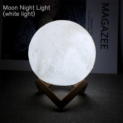 LED Moon Galaxy Book Light Night