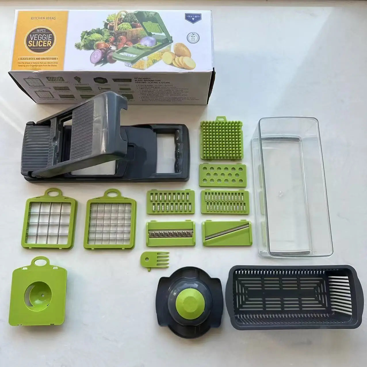 14 In 1 Multifunctional Vegetable Chopper