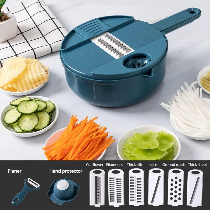 Multifunction Manual Vegetable Cutter