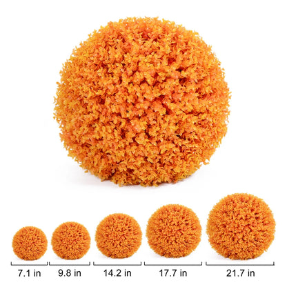 Artificial Plant Topiary Ball Faux Boxwood Decorative Balls for Backyard Balcony Garden Wedding Home Decor Fake Flower Balls