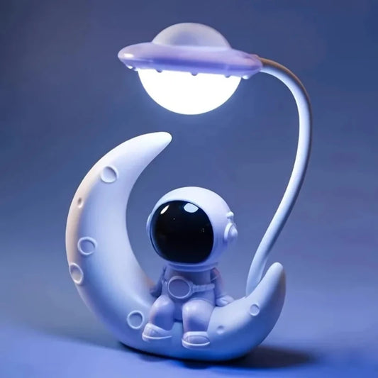 Creative Moon Astronaut LED Night Light