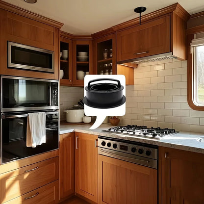 Round Hamburger Burger Press