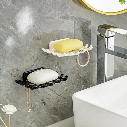 Wall Mounted Soap Dish Drainage Shelf