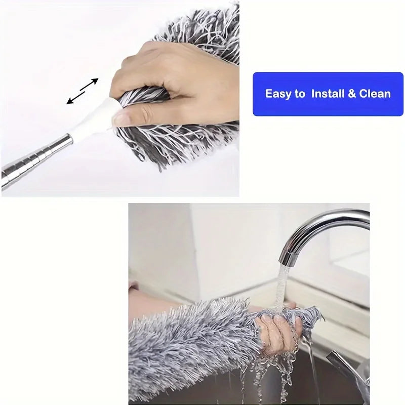 Reusable Washable High Ceiling Cleaning Tool