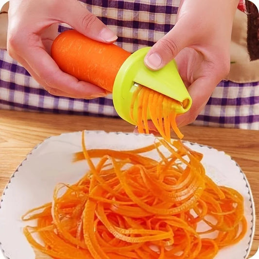 Rotating Vegetable Shredder Spiral Peeler