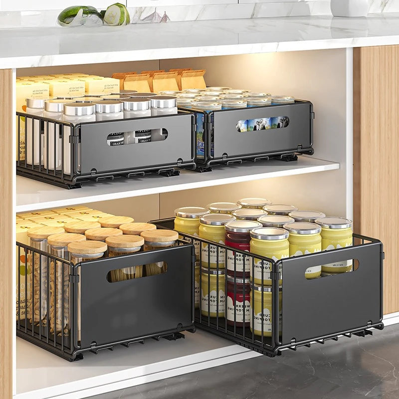 Metal Pull Out Storage Rack