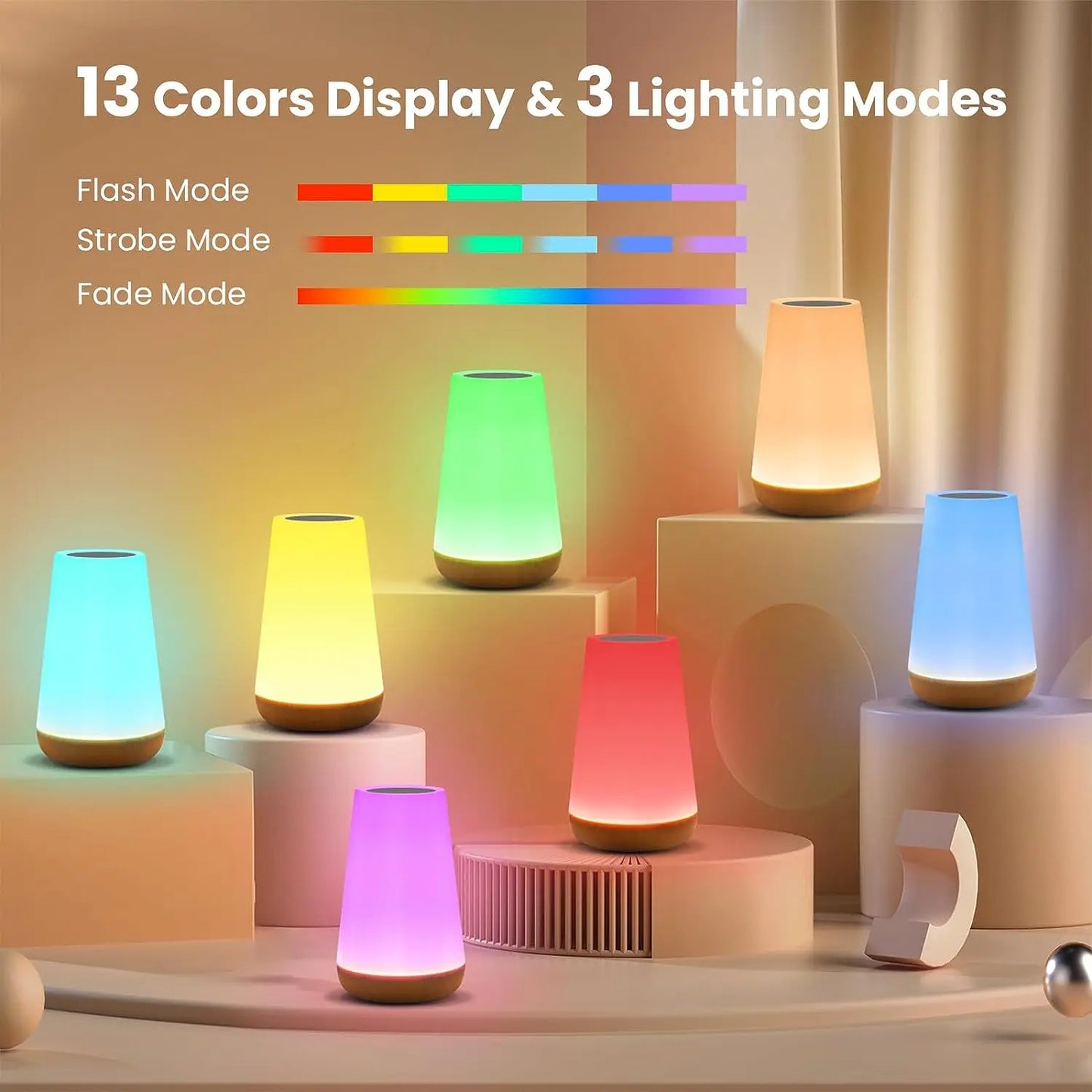 13 Color Changing RGB Night Light