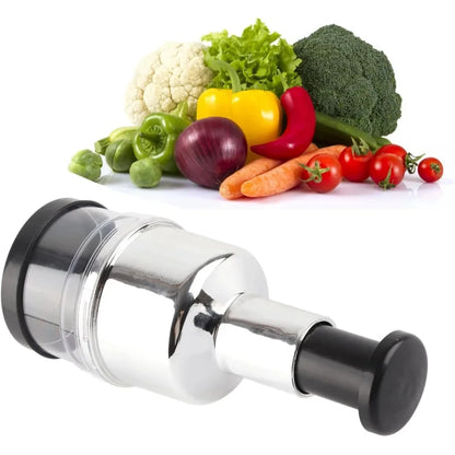 Stainless Steel Multifunctional Garlic Press