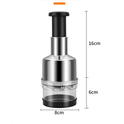 Stainless Steel Multifunctional Garlic Press