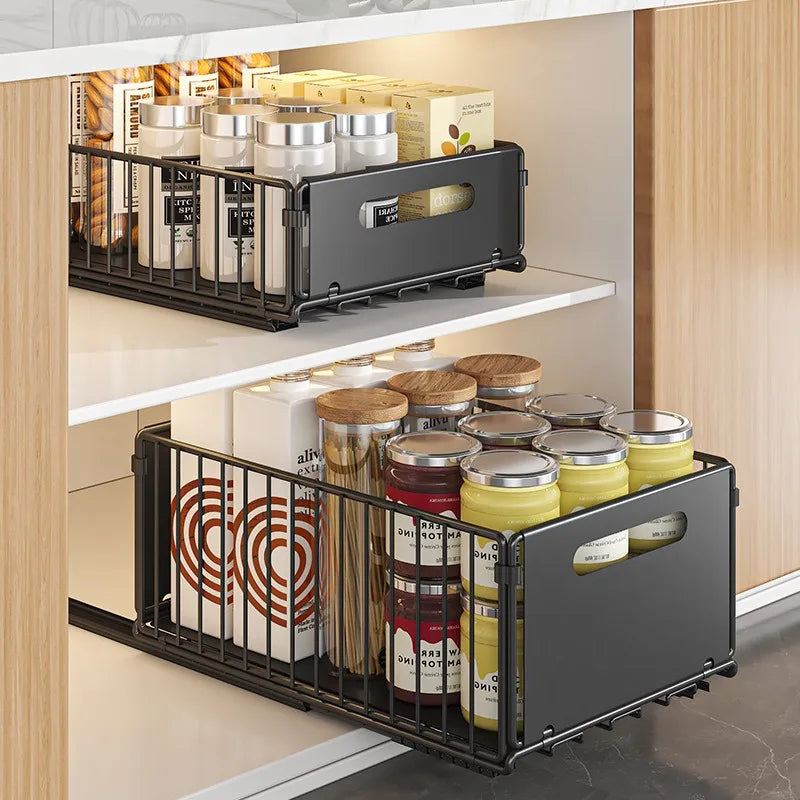 Metal Pull Out Storage Rack