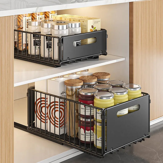 Metal Pull Out Storage Rack