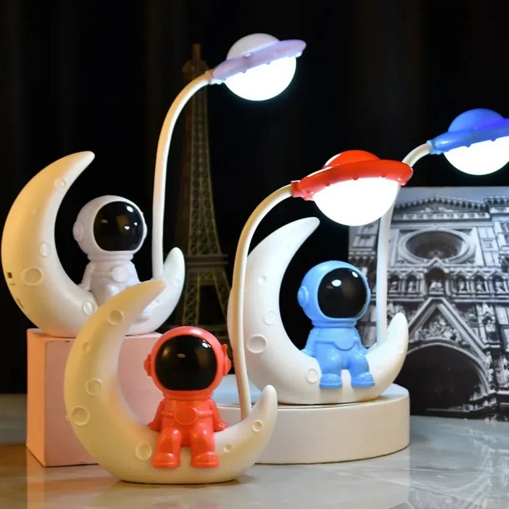 Creative Moon Astronaut LED Night Light