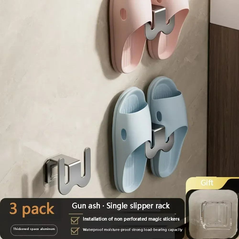 Wall Mounted Slipper Rack