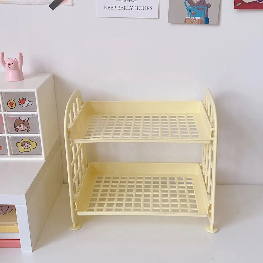 Horizontal Desktop Storage Shelf