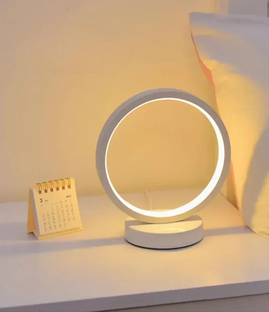 LED Circular Ring Table Lamp